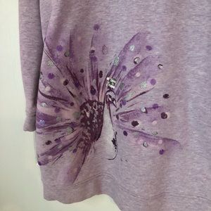 Like new girls sweatshirt dress, size 5/6